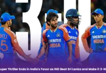 Super Over Thriller Ends in India’s Favor as IND Beat Sri Lanka and Make it 3-Nill Sri Lanka vs India Highlights