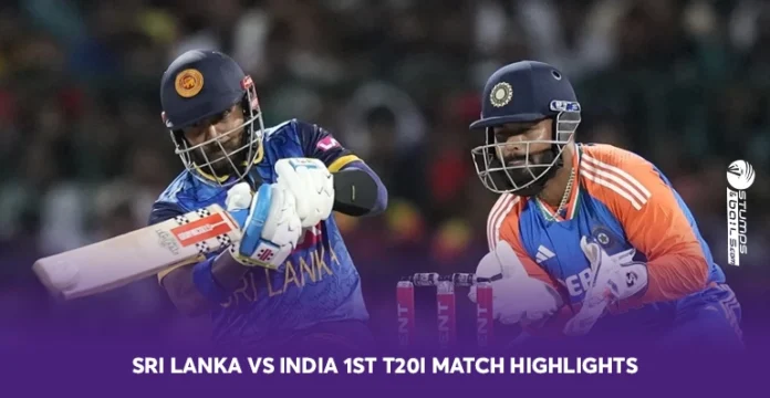 Sri Lanka vs India Match Highlights