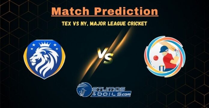 TEX vs NY Match Prediction