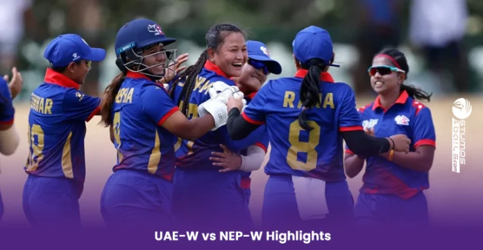 UAE-W vs NEP-W Highlights