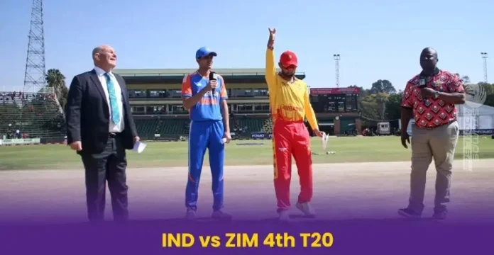 ZIM vs IND 4th T20I Match Highlights