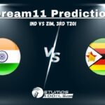 ZIM vs IND Dream11 Prediction: Zimbabwe vs India Match Preview Playing XI, Pitch Report, Injury Update, India tour of Zimbabwe, 2024 – 3rd T20I