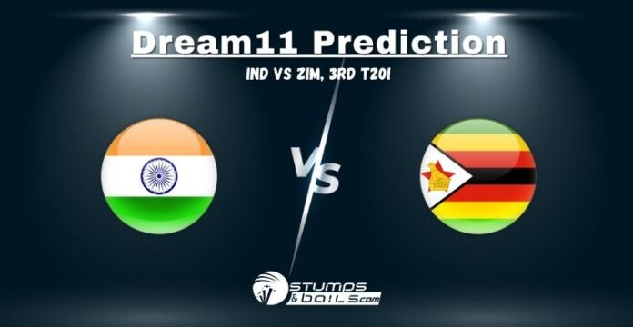 ZIM vs IND Dream11 Prediction