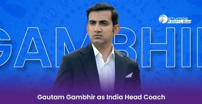 Gautam Gambhir as India Coach