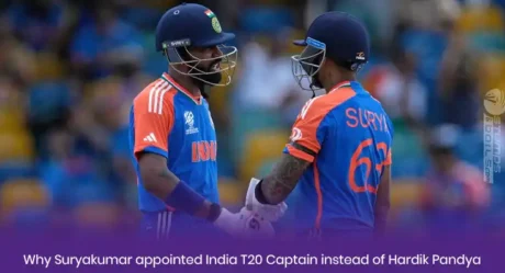 Why Suryakumar appointed India T20 Captain instead of Hardik Pandya?
