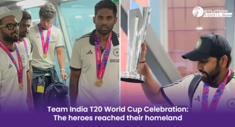 Team India T20 World Cup Celebration: The heroes reached their homeland  