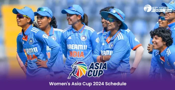 Women's Asia Cup 2024 Schedule