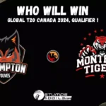 BRW vs MON: Who Will Win Qualifier 1 of Global T20 Canada 2024