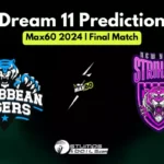 CAT vs NYS Final Match Dream11 Prediction: Pitch Report and Fantasy Picks For Caribbean Tigers vs New York Strikers – MAX60 Caribbean 2024