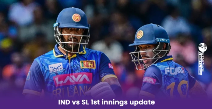 IND vs SL 3rd ODI 1st Innings Update