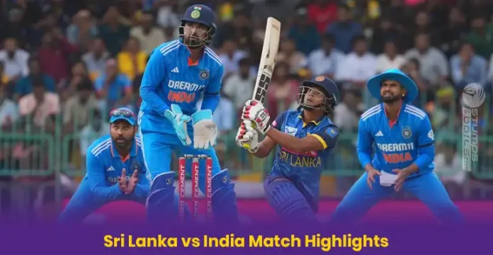 IND vs SL Highlights