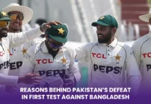 Reasons behind Pakistan’s defeat in first test against Bangladesh Reasons behind Pakistan defeat in first test against Bangladesh