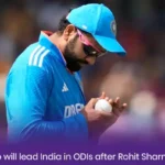 Who will lead India in ODIs after Rohit Sharma?