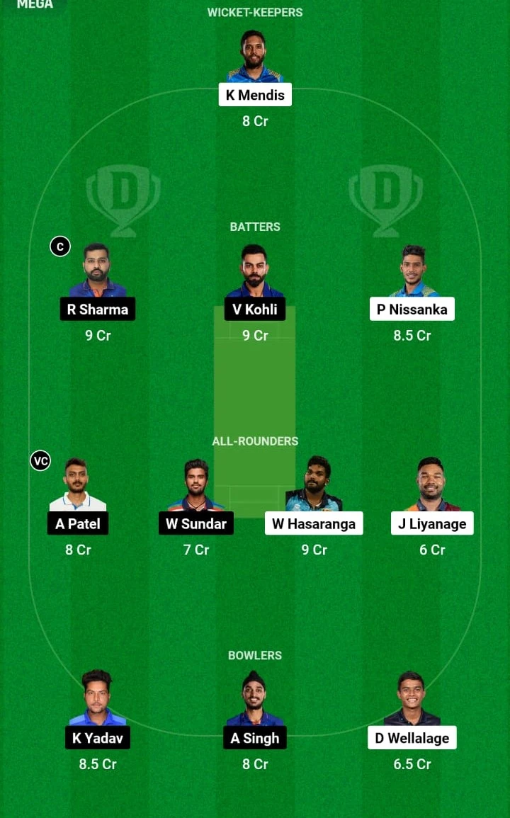 SL vs IND Dream11 Prediction 2nd ODI