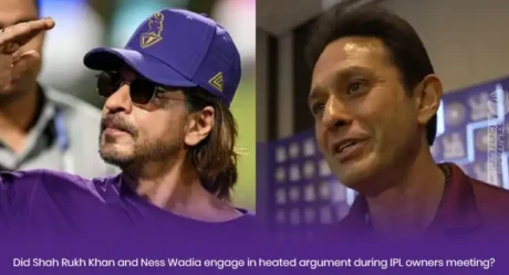 Did Shah Rukh Khan and Ness Wadia engage in heated argument during IPL owners meeting?