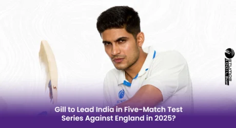 Gill to Lead India in Five-Match Test Series Against England in 2025?