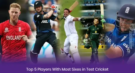 Top 5 Players With Most Sixes in Test Cricket