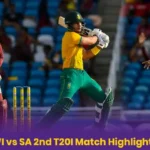 WI vs SA 2nd T20I Highlights: South Africa collapse helps West Indies claim series   