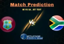 West Indies vs South Africa 1st Test Match Prediction WI vs SA Match Prediction 1st Test