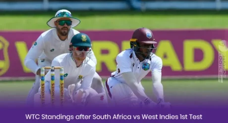 WTC Standings after South Africa vs West Indies 1st Test 