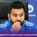 Series lost against Sri Lanka is not a concern for Rohit Sharma 