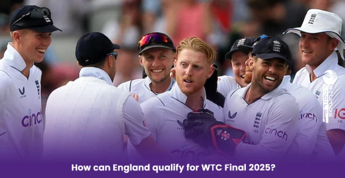 How can England qualify for WTC Final 2025