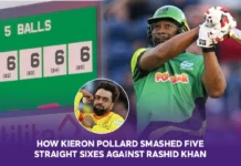 How Kieron Pollard smashed five straight sixes against Rashid Khan How Kieron Pollard smashed five straight sixes against Rashid Khan