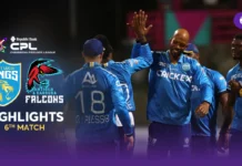 Saint Lucia Kings Crush Barbuda Falcons as Noor Ahmad & Charles Seal the Deal ABF vs SLK Match Highlights