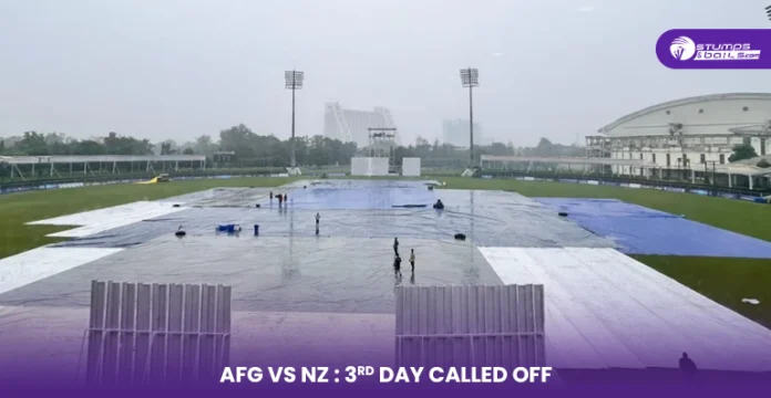 Afghanistan vs New Zealand Only Test Match Update