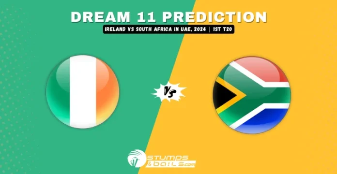 IRE vs SA Dream11 Prediction