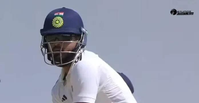 Iyer Batting With Sunglasses