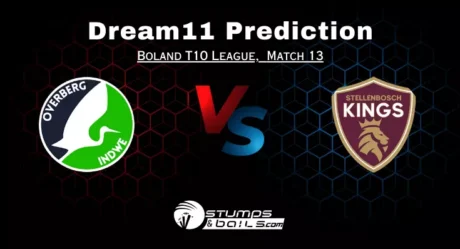 OBI vs SK Fantasy11 Team: Check Overberg and Stellenbosch’s Predicted Elevens and Dream11 Prediction for Match 13 of Boland T10 League