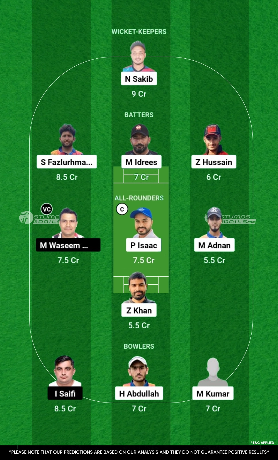 PAE vs FRC Dream11 Prediction