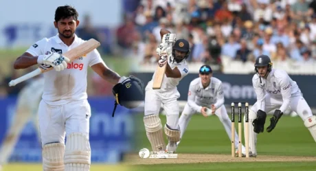 Kamindu Mendis Century Propels Sri Lanka to 302/7 at Stumps on Day 1 Against New Zealand