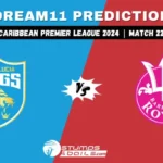 SLK vs BR 22nd Match Dream11 Prediction: Fantasy Teams, Pitch Report and Playing 11 for Caribbean Premier League 2024