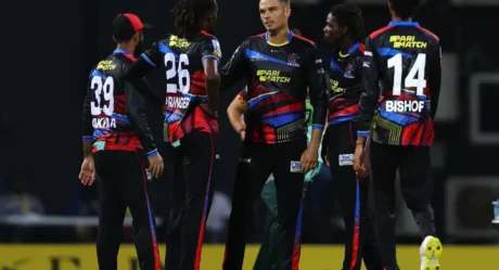 Barbuda Falcons Register Third Win of CPL 2024 After Beating Trinbago Knight Riders by 6 Wickets