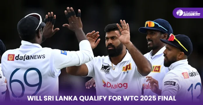 Sri Lanka chances to qualify for WTC 2025 final