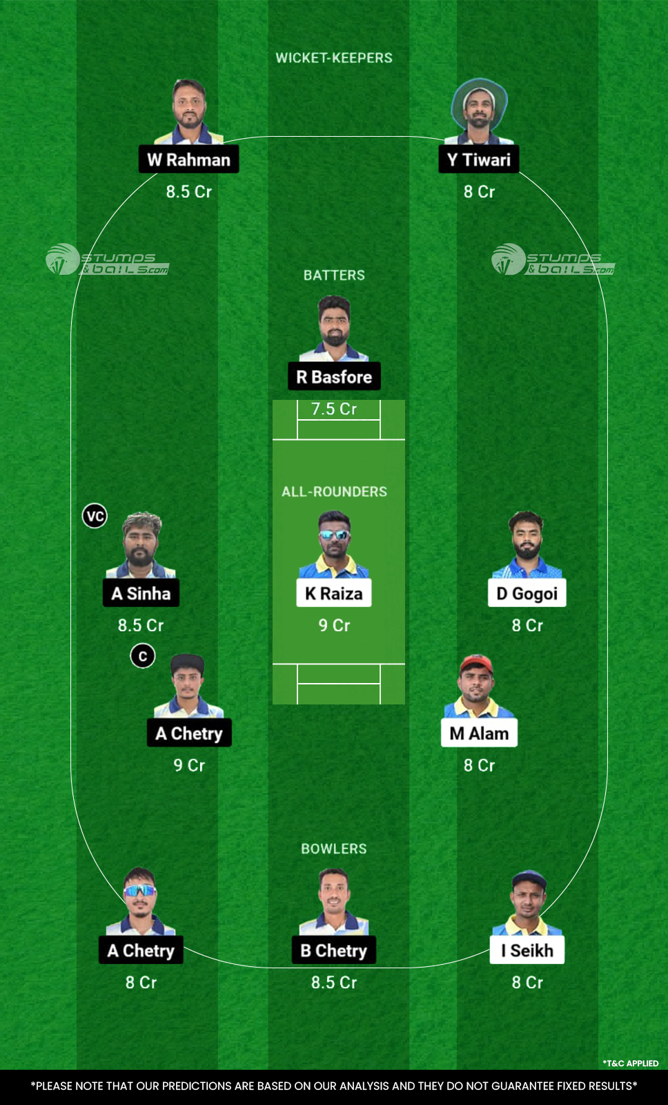 NSC vs RRC Dream11 Prediction today