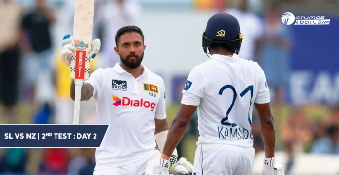 SL vs NZ 2nd Test Day 2