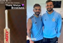 Secret to Receiving a Bat from Virat Kohli Revealed How to receive a bat from Virat Kohli?