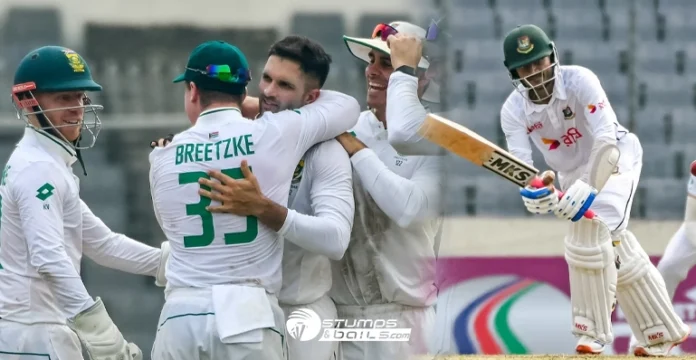 BAN vs SA 1st Test Day 1 Highlights