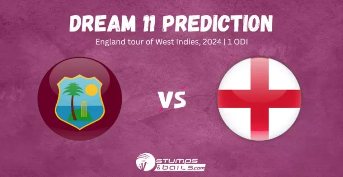 ENG vs WI 1st ODI Dream11 Prediction