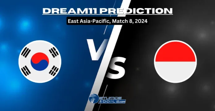 KOR vs INA Dream11 Prediction