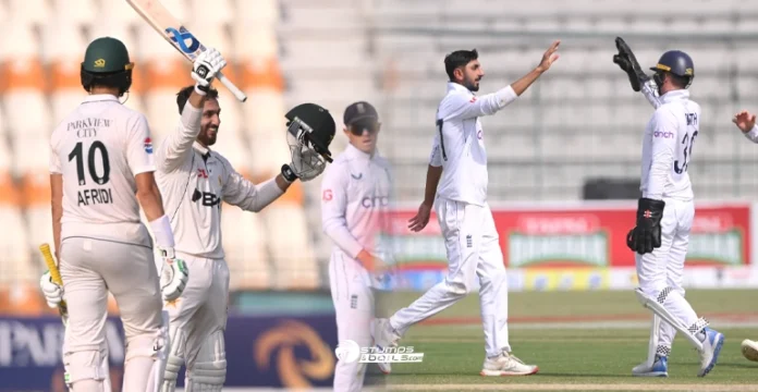 PAK vs ENG 1st Test Day 2 update