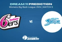 SS-W vs AS-W Dream11 Prediction: Fantasy Cricket Tips and Playing 11 for 5th Match of Women’s Big Bash League 2024 SS-W vs AS-W Dream11 Prediction