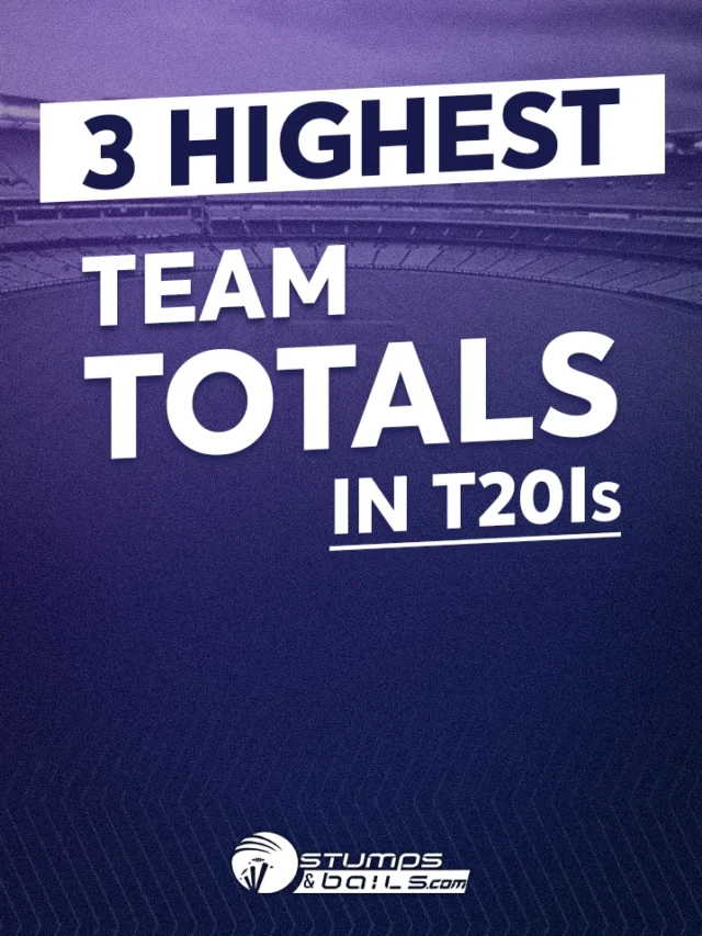 3 Highest Team Totals in T20Is | Zimbabwe Breaks T20I Record