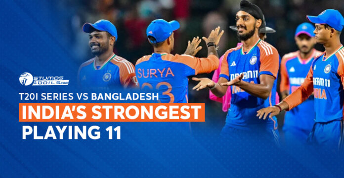 India’s Best playing 11 for T20I series vs Bangladesh