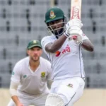 BAN vs SA 1st Test Day 3 Stumps: Rain and Bad Light Played Spoilsport as Mehidy Hasan Stands Firm for Bangladesh