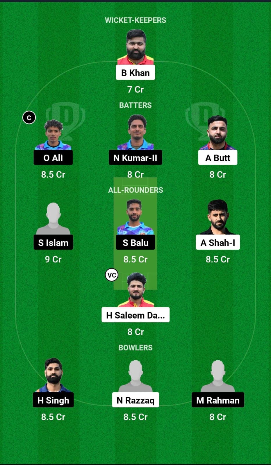 BSH vs MIB Dream11 Prediction