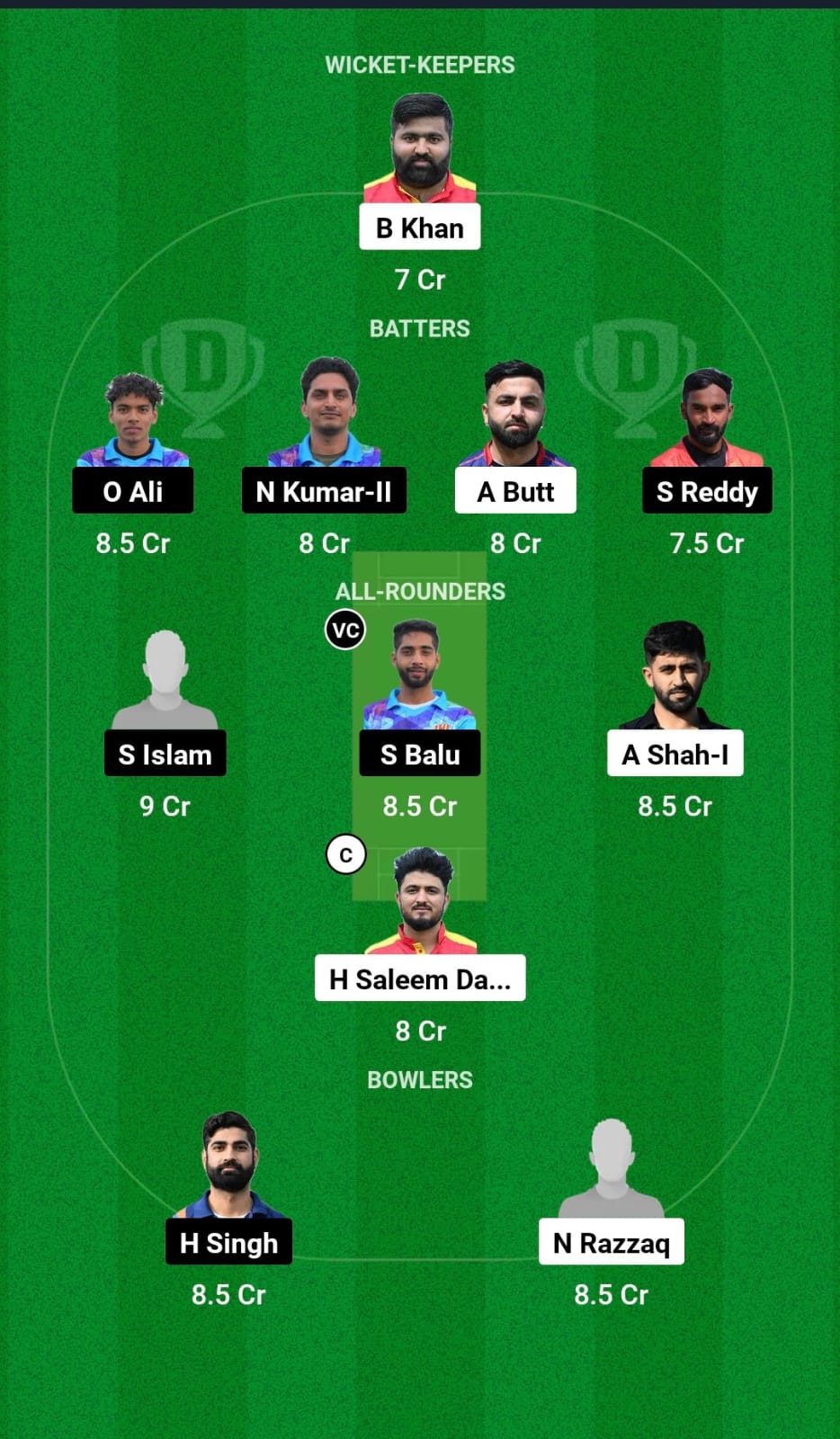 BSH vs MIB Dream11 Prediction